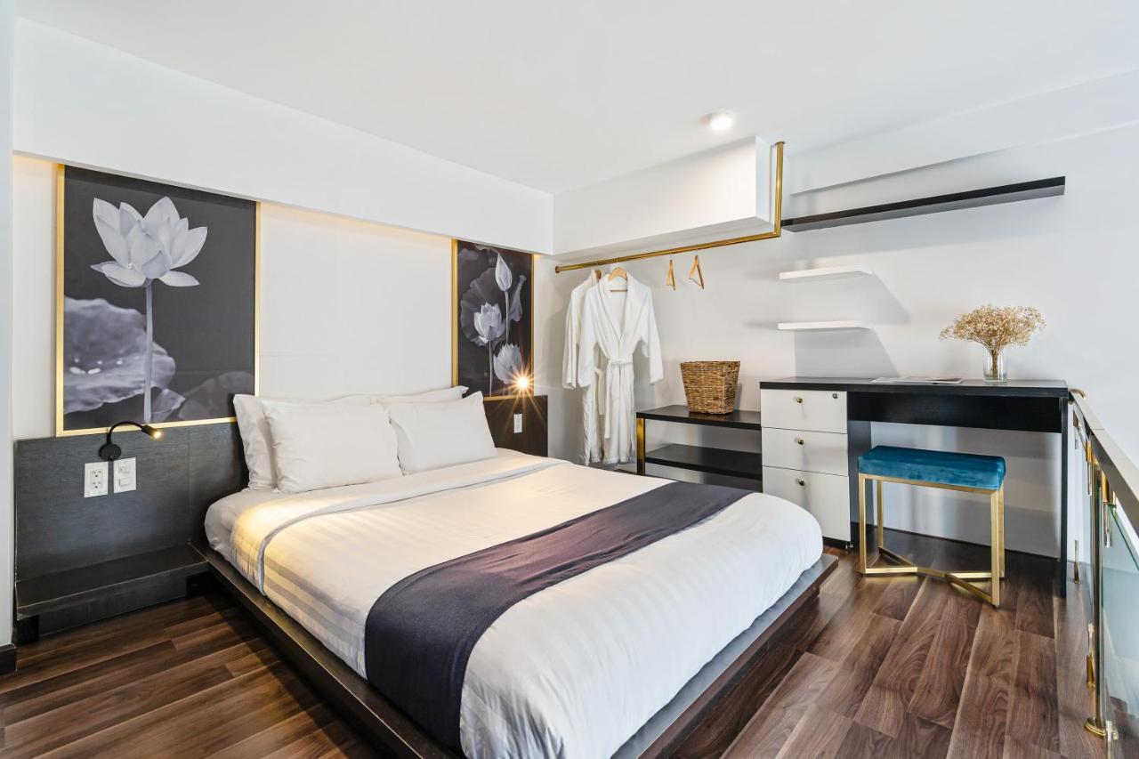 הו צ'י מין סיטי Kunkin Luxury Hotel & Apartment מראה חיצוני תמונה