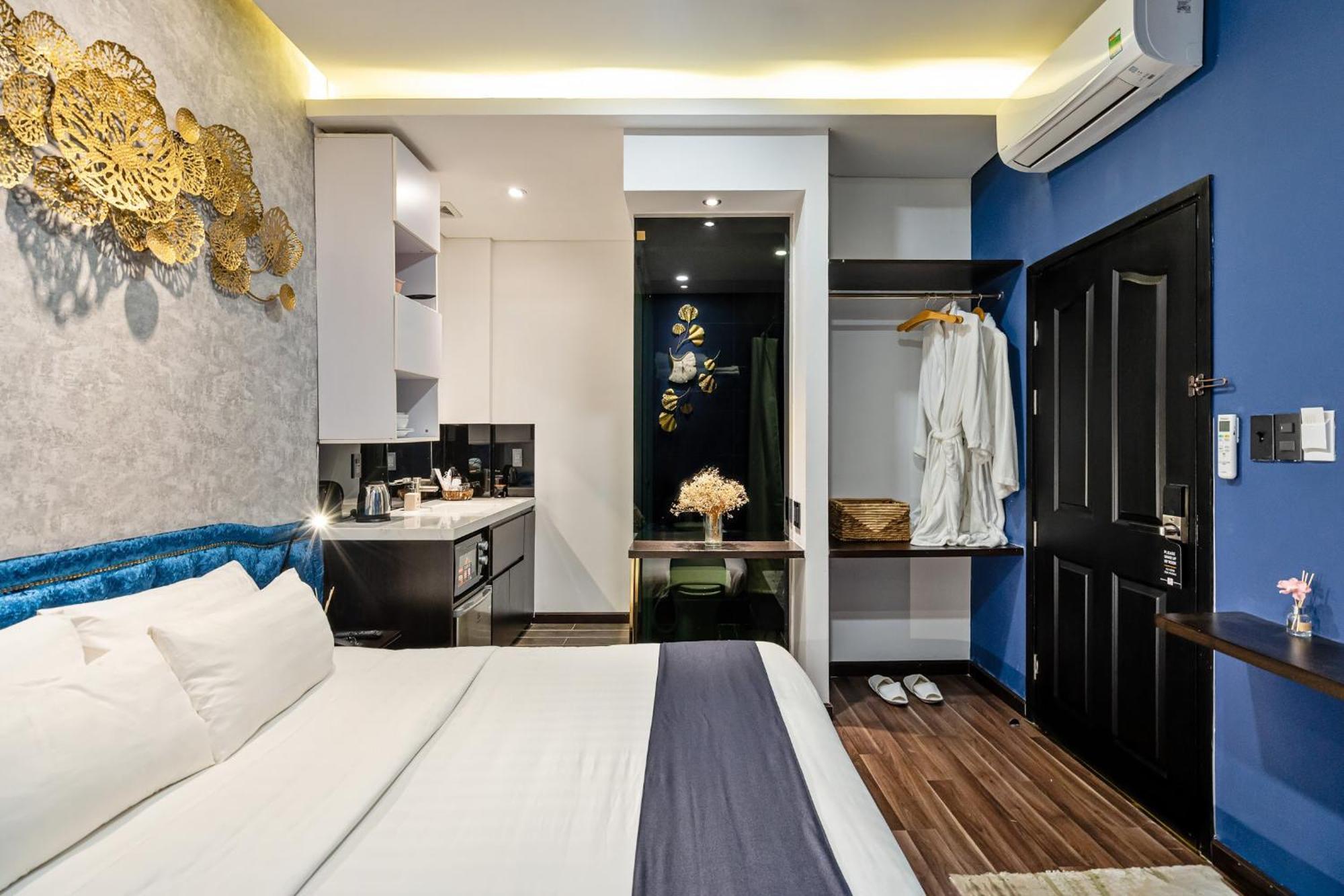 הו צ'י מין סיטי Kunkin Luxury Hotel & Apartment מראה חיצוני תמונה